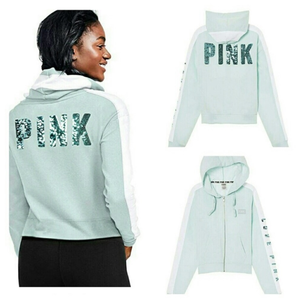 Victoria Secret Pink sequined hoodie